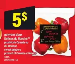 Maxi POIVRONS DOUX DÉLICES DU MARCHÉ offer