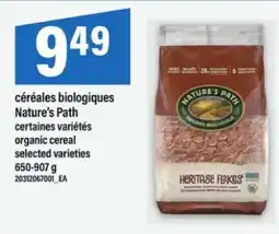 Maxi CÉRÉALES BIOLOGIQUES NATURE'S PATH offer