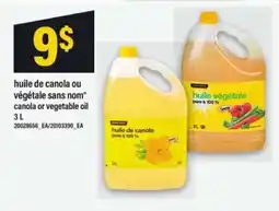 Maxi Huile de canola ou végétale sans nom offer