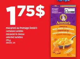 Maxi ANNIE’S MACARONI & CHEESE offer