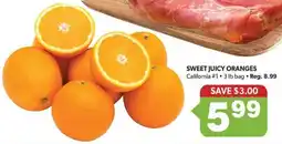 Colemans Sweet juicy oranges offer