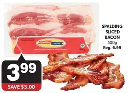 Colemans Spalding sliced bacon offer
