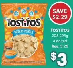 Colemans TOSTITOS Assorted offer