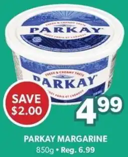 Colemans Parkay Margarine offer