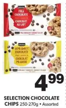 Colemans Selection chocolate chips offer