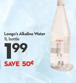 Longo's Longo's Alkaline Water offer