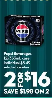 Longo's Pepsi Beverages offer