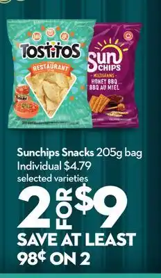 Longo's Sunchips Snacks offer