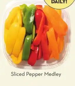 Longo's Longo's Prepared Vegetables, Sliced Pepper Medley offer