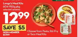 Longo's Longo's Meal Kits offer