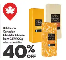 Longo's Balderson Canadian Cheddar Cheese offer