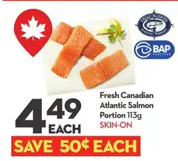 Longo's Fresh Canadian Atlantic Salmon offer
