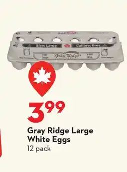 Longo's Gray Ridge Large White Eggs offer