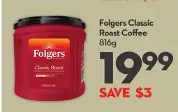 Longo's Folgers Classic Roast Coffee offer