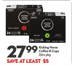 Longo's Kicking Horse Coffee K-Cups offer