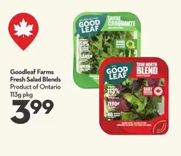 Longo's Goodleaf Farms Fresh Salad Blends offer