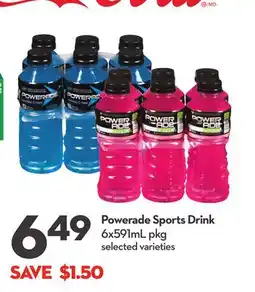 Longo's Powerade Sports Drink offer