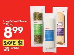 Longo's Longo's Goat Cheese offer