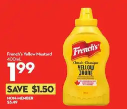 Longo's French's Yellow Mustard offer