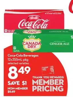 Longo's Coca-Cola Beverages offer
