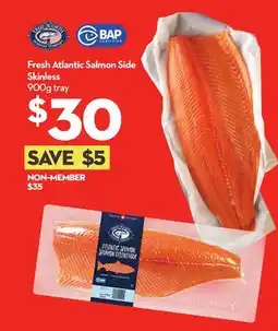 Longo's Fresh Atlantic Salmon Side Skinless offer