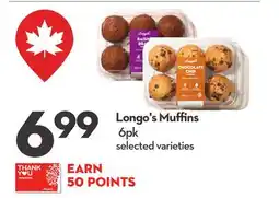 Longo's Longo's Muffins offer