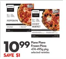 Longo's Piano Piano Frozen Pizza offer