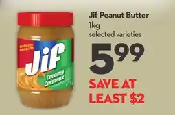 Longo's Jif Peanut Butter offer