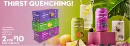Longo's Longo's Sparkling Water Lemon Lime or Blackberry offer