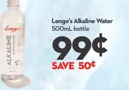 Longo's Longo's Alkaline Water offer