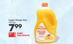 Longo's Longo's Orange Juice offer