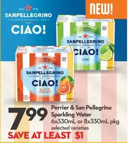 Longo's Perrier & San Pellegrino Sparkling Water offer