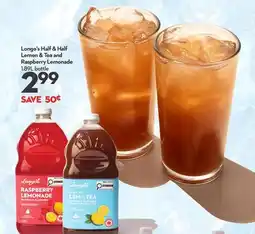 Longo's Longo's Half & Half Lemon & Tea and Raspberry Lemonade offer