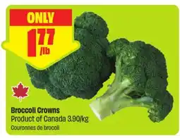 FreshCo Broccoli Crowns Product of Canada 3.90/kg offer