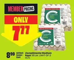 FreshCo Compliments Medium Eggs offer