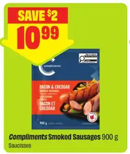 FreshCo Compliments Smoked Sausages offer