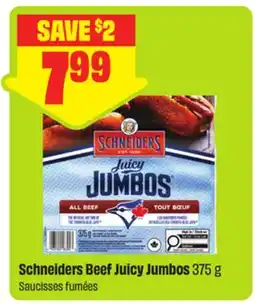 FreshCo Schneiders Beef Juicy Jumbos offer