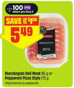 FreshCo MarcAngelo Deli Meat 85 g or Pepperoni Pizza Style 175 g offer