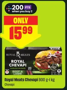 FreshCo Royal Meats Chevapi 800 g-l kg offer
