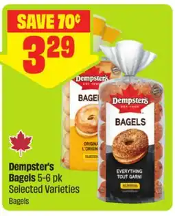 FreshCo Dempster's Bagels 5-6 pk Selected Varieties offer