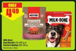 FreshCo Milk-Bone Dog Biscuits 750-900 g or Farmer's Medley 280-340 g offer