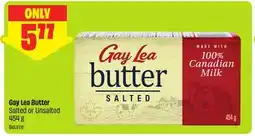 FreshCo Gay Lea Butter Salted or Unsalted offer