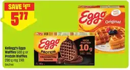 FreshCo Kellogg's Eggo Waffles 560 g or Protein Waffles 280 g offer