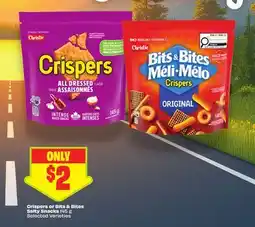 FreshCo Crispers or Bits & Bites Salty Snacks 145 g Selected Varieties offer