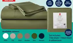 Real Canadian Superstore PC 350 THREAD COUNT SETS offer