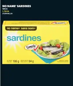 Real Canadian Superstore NO NAME SARDINES offer
