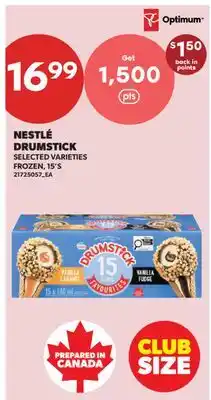 Real Canadian Superstore NESTLÉ DRUMSTICK, 15'S offer