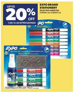 Real Canadian Superstore EXPO BRAND STATIONERY offer