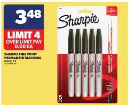 Real Canadian Superstore SHARPIE FINE POINT PERMANENT MARKERS, 5'S offer