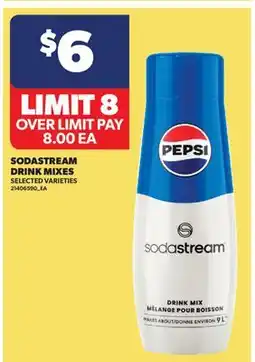 Real Canadian Superstore SODASTREAM DRINK MIXES offer